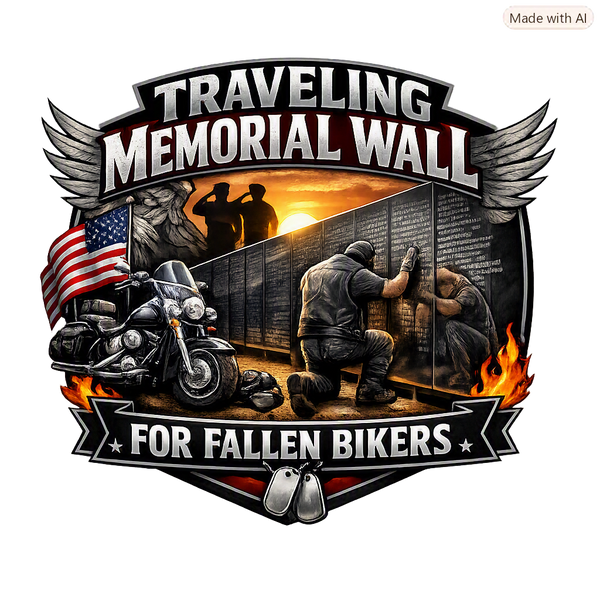 TRAVELING MEMORIAL WALL FOR FALLEN BIKERS